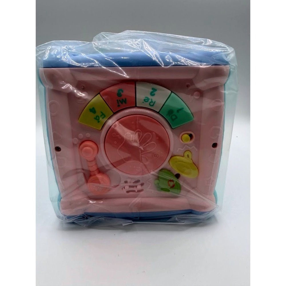 Mini Ami Activity Cube Baby Toy Musical Xylophone Shape Sorter New in Box - Picture 3 of 8